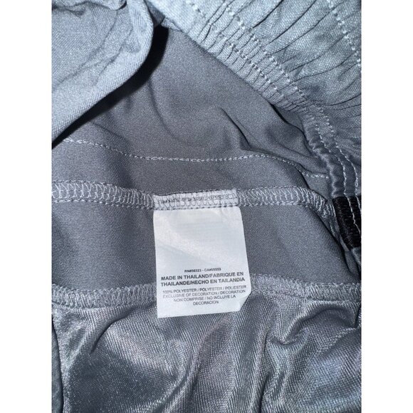 Nike Pants Women’s Size Large Black Side Stripes Grey Polyester - Picture 15 of 15